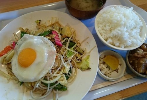 野菜炒め定食/めしcafeピグレット
