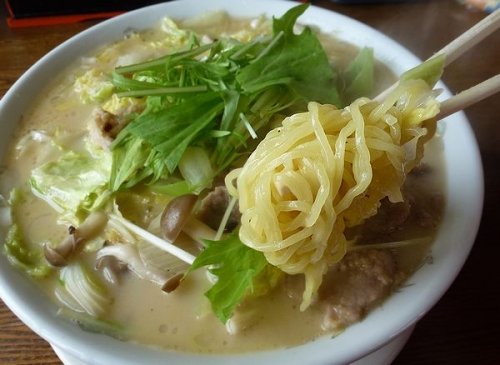 豚骨白湯ラーメン/中国料理チャイナ食堂 夜来香