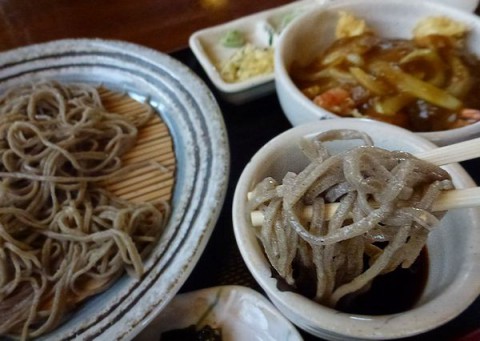 えび天カレー丼セット/そば処 ひば
