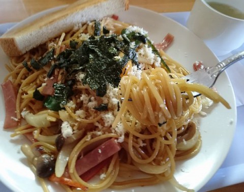 山わさびスパゲッティ/めしcafeピグレット
