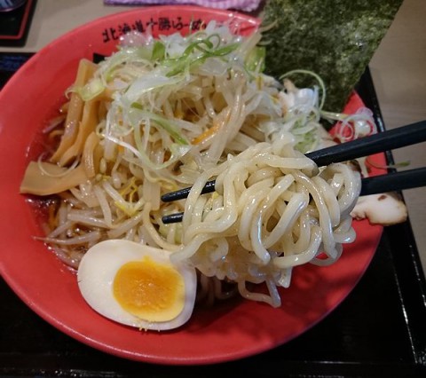 冷製醤油野菜らーめん/十勝らーめん 木の葉 清流店