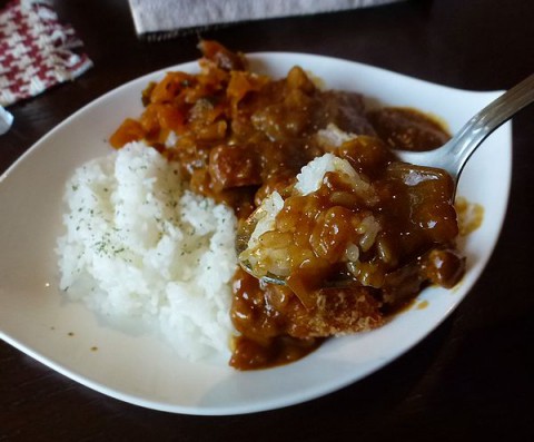 カツカレー/cafe ゆとりび