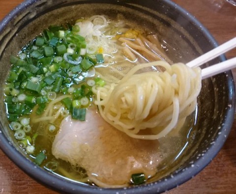 期間限定　鶏塩らーめん/麺や　いつき