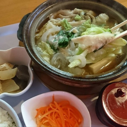 もつ鍋定食/めしcafeピグレット