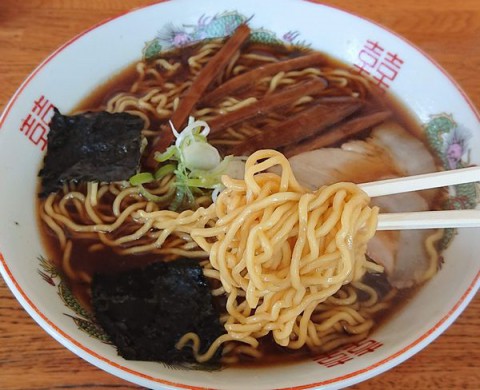 復活?(再食)正油ラーメン/来々軒