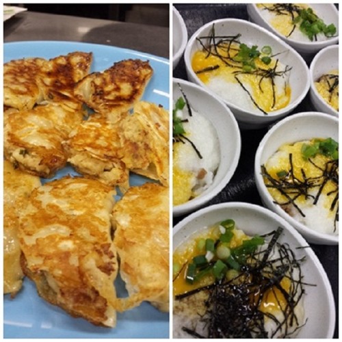 新メニューの試食会をしました♪