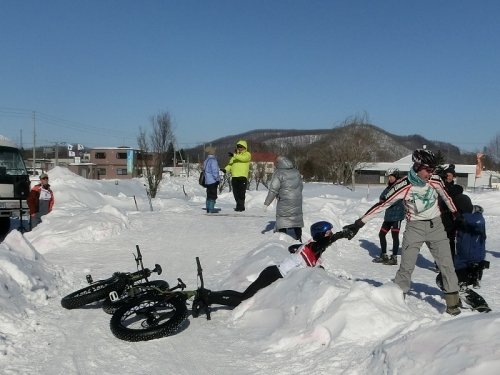 第一回全日本ファットバイク雪上マッチレース2015in忠類に参加