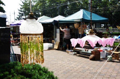 明日　帯広神社骨董市　アンティーク