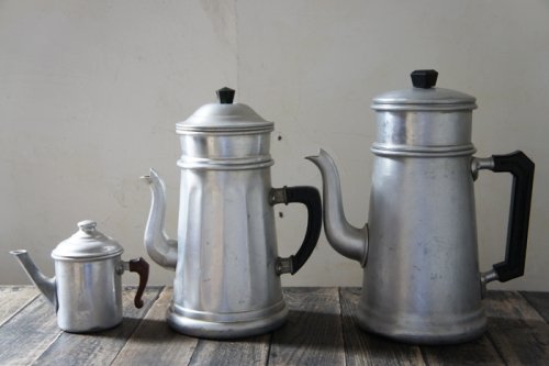 フランスアンティーク　カフェ　コーヒーポット