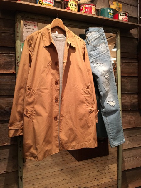 ロング丈ワッフルTEEコーディネート!