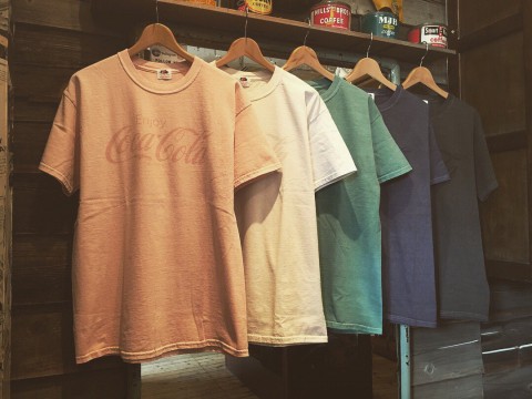 ピグメント加工COCA COLA TEEシャツ!!