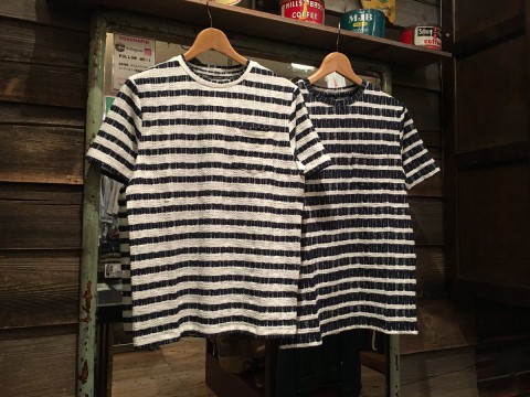 ジャガードボーダーパイルTEE!!