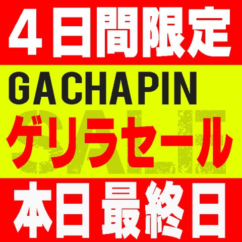 ゲリラセール本日最終日!!