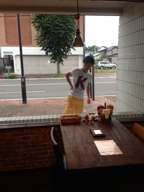 明日の営業のお知らせ。