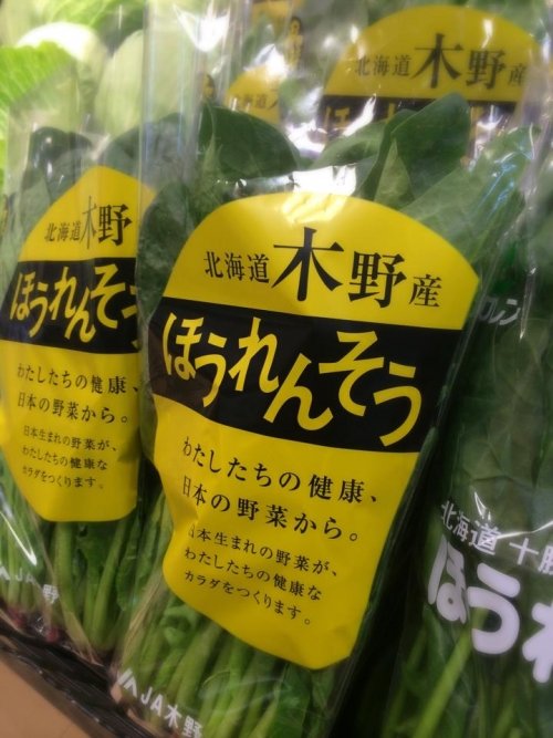 木野産 『ホーレン草』