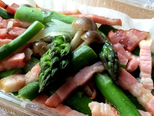 木野産アスパラのバター蒸し