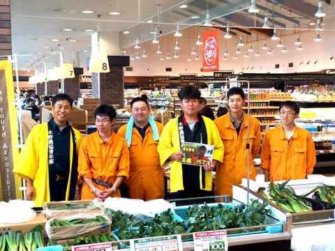 ＼ 木野農協青年による木野産野菜の販売会 /