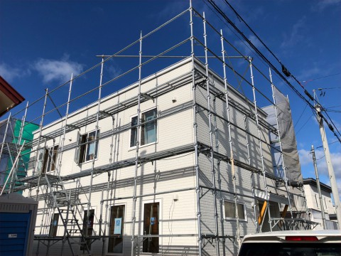 東5条建売住宅 着々と建築中!!