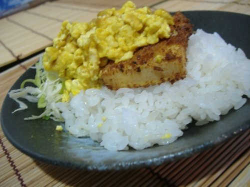 洋風カツ丼