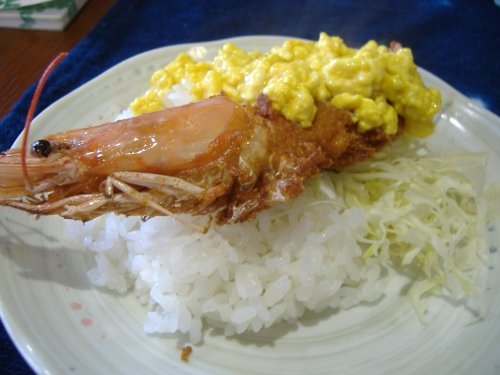 エビフライ丼