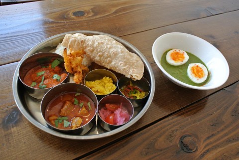 カレー定食・ターリー