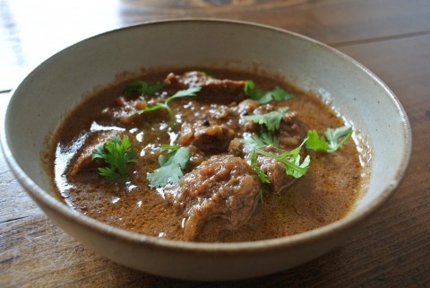 マトンのターリー(カレー定食)