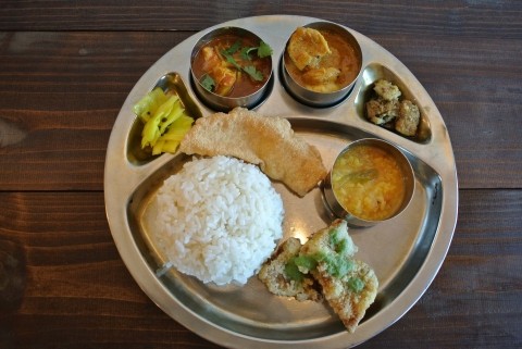 海鮮ターリー(インドカレー定食)