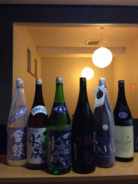 イベントに合わせて美味しい日本酒が到着中