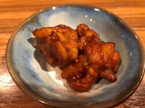 【昼酒　夜酒】ちょい辛ヤンニャムチキンにはハイボール・ソーダ割