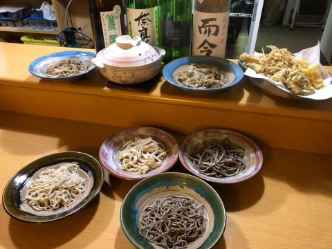 【昼酒　夜酒】そばんどの「大ざる・もり」「特もり・ざる」予約制で始動