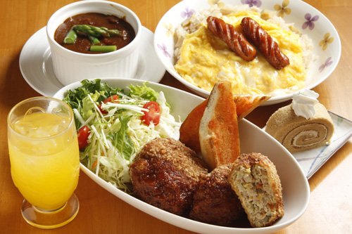 カフェレストラン　茶味　 きららセット　1,200円