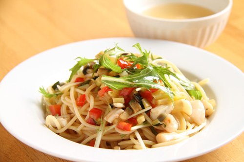 スカイレストラン 料理長の気まぐれパスタ(スープ付) 500円