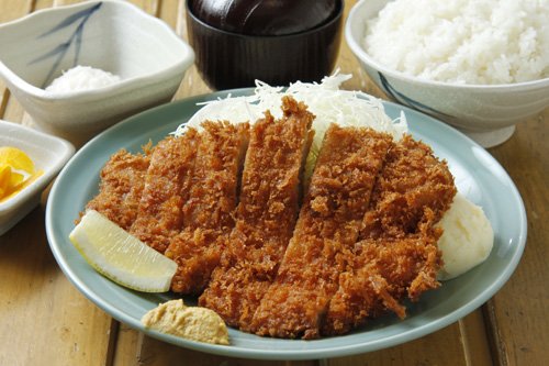 とんかつの店　かつげん　十勝幕別町産黒豚　特ロースカツ定食1,750円