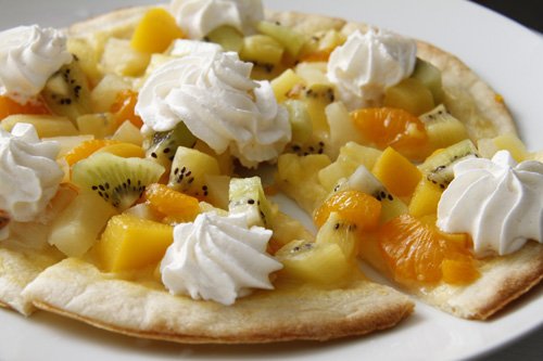 ぱわーすぽっとＫ　フルーツピザ　750円