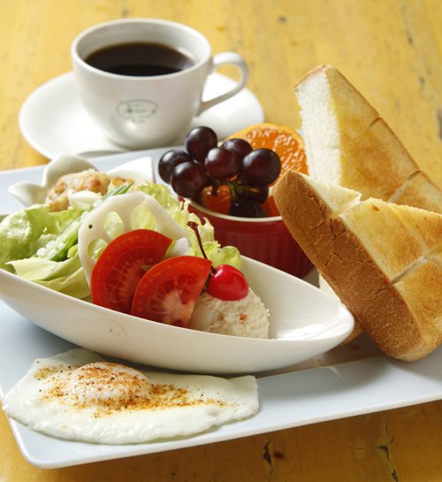喫茶木かげ サービスセット 700円