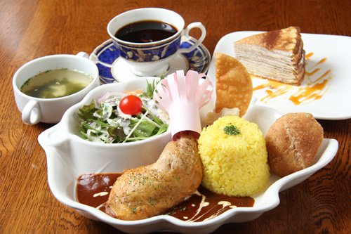 あっとほーむ ジューシーローストチキンセット 1,300円