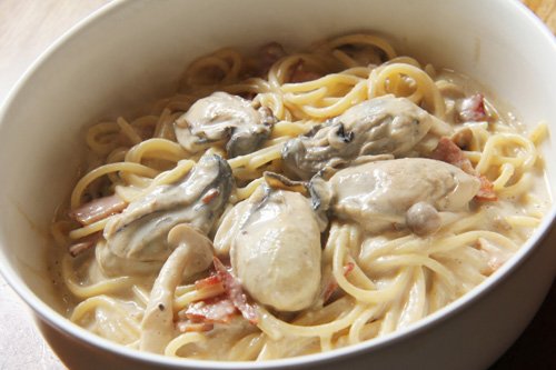 スパゲティ&モントーネPASTA 2月限定カキのホワイトソース 1,050円