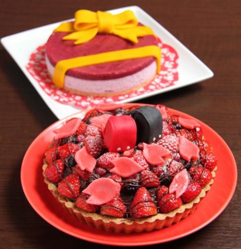 にょろ'sかふぇ いちごのチョコカスタード 3,200円