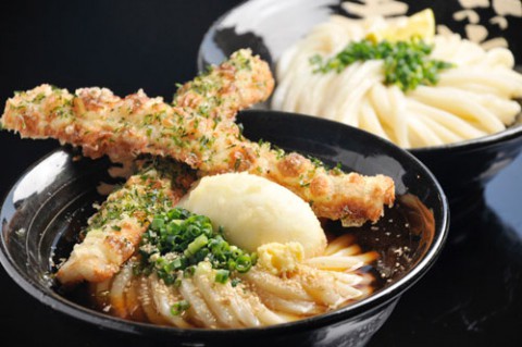 さぬきうどん工房 麦笑 ちく玉ぶっかけうどん 830円