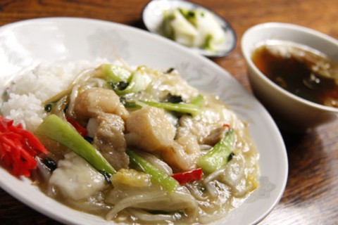 点心坊 中華丼(塩)750円
