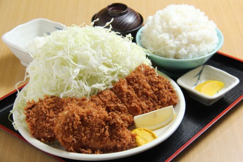 とんかつの店 とんげん ダブルカツ定食 1,250円
