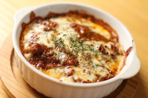 トラットリア のんびりや食堂　ボロネーゼのドリア 980円