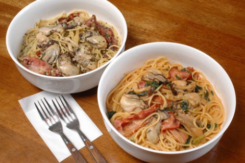 スパゲティ&モントーネ PASTA カキのパスタ 1,100円