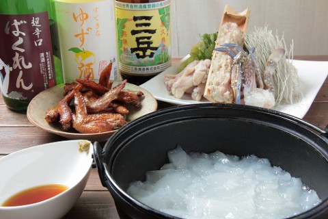 十勝炙り焼きstyleろそろそ 特製たっぷりコラーゲン鍋 1人前1,280円