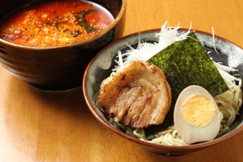 めん吉 音更町木野店 あぶり辛味噌つけ麺 920円