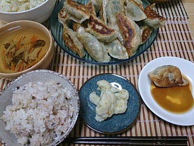 玉ねぎ餃子レシピとインフルエンザ予防