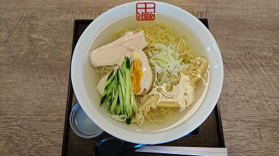 十勝麺処「澄Sumi」さんの「冷たい塩ラーメン」
