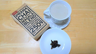 ホッチーノさんのスパイスティー(チャイ)は絶品です