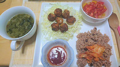 【レシピ】即席スイートチリソースとたこ焼き風レンコンボール