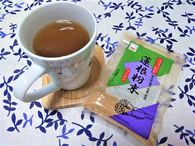 咳止めにはレンコン湯がおススメです